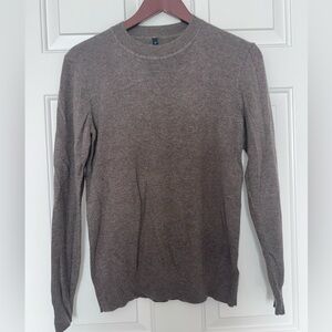 Women's Crewneck Sweater - Brown